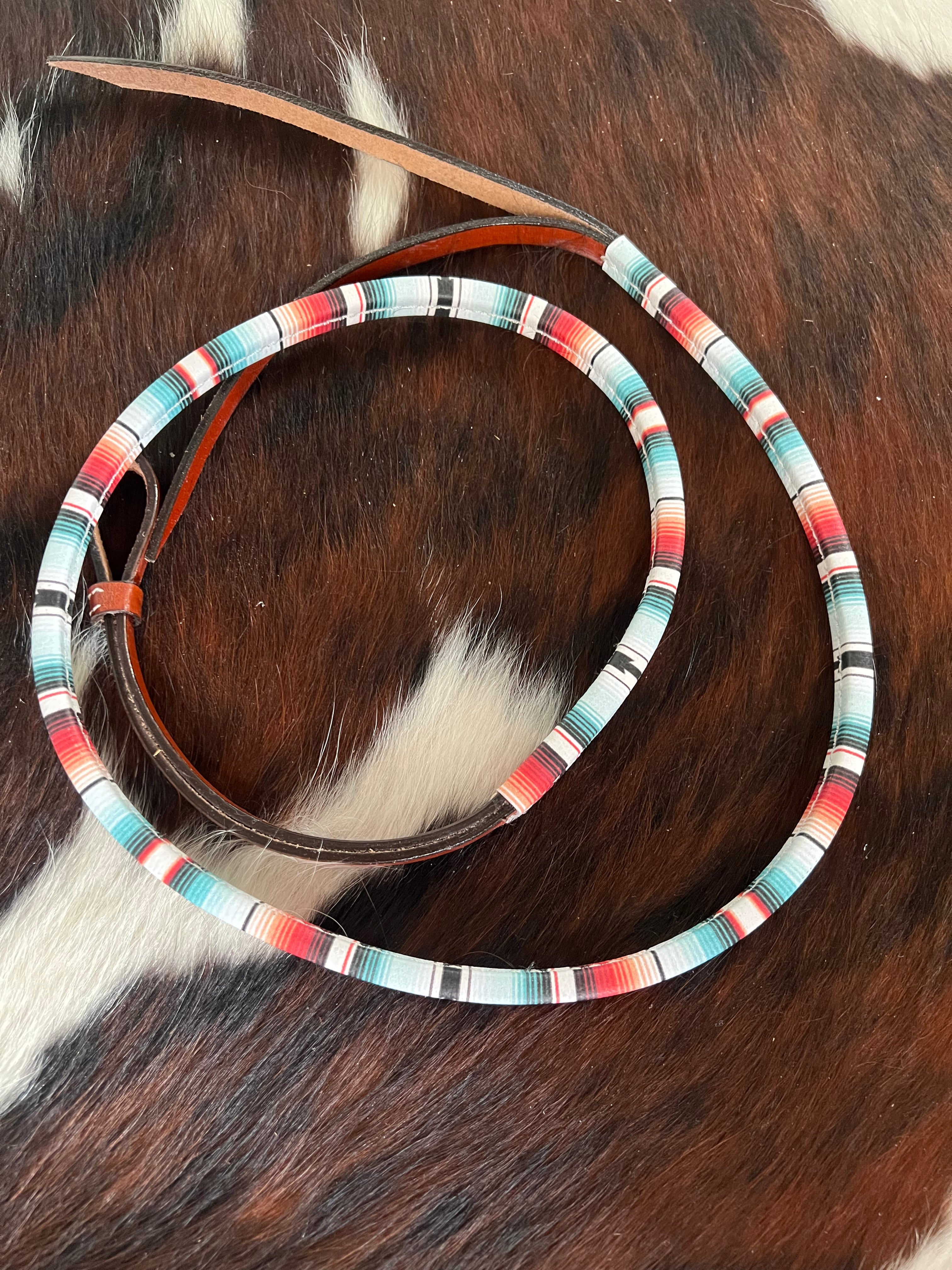 Serape leather with repurposed LVOverlay